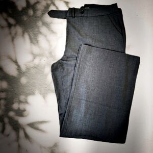 Calvin Klein straight leg classic fit dark grey pants size 16